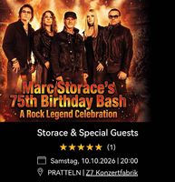 2 Tickets Marc Storaces 75th Birthday Bash