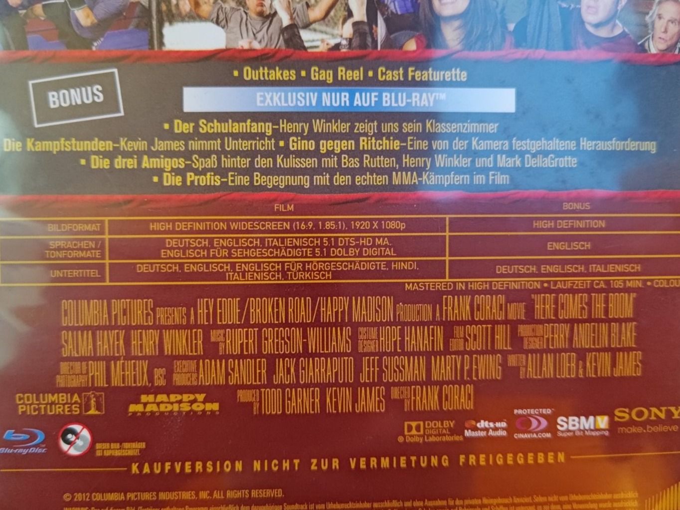 Tutti i DVDs: Das Schwergewicht – Usato da Liestal venduto da Kratzilla 3