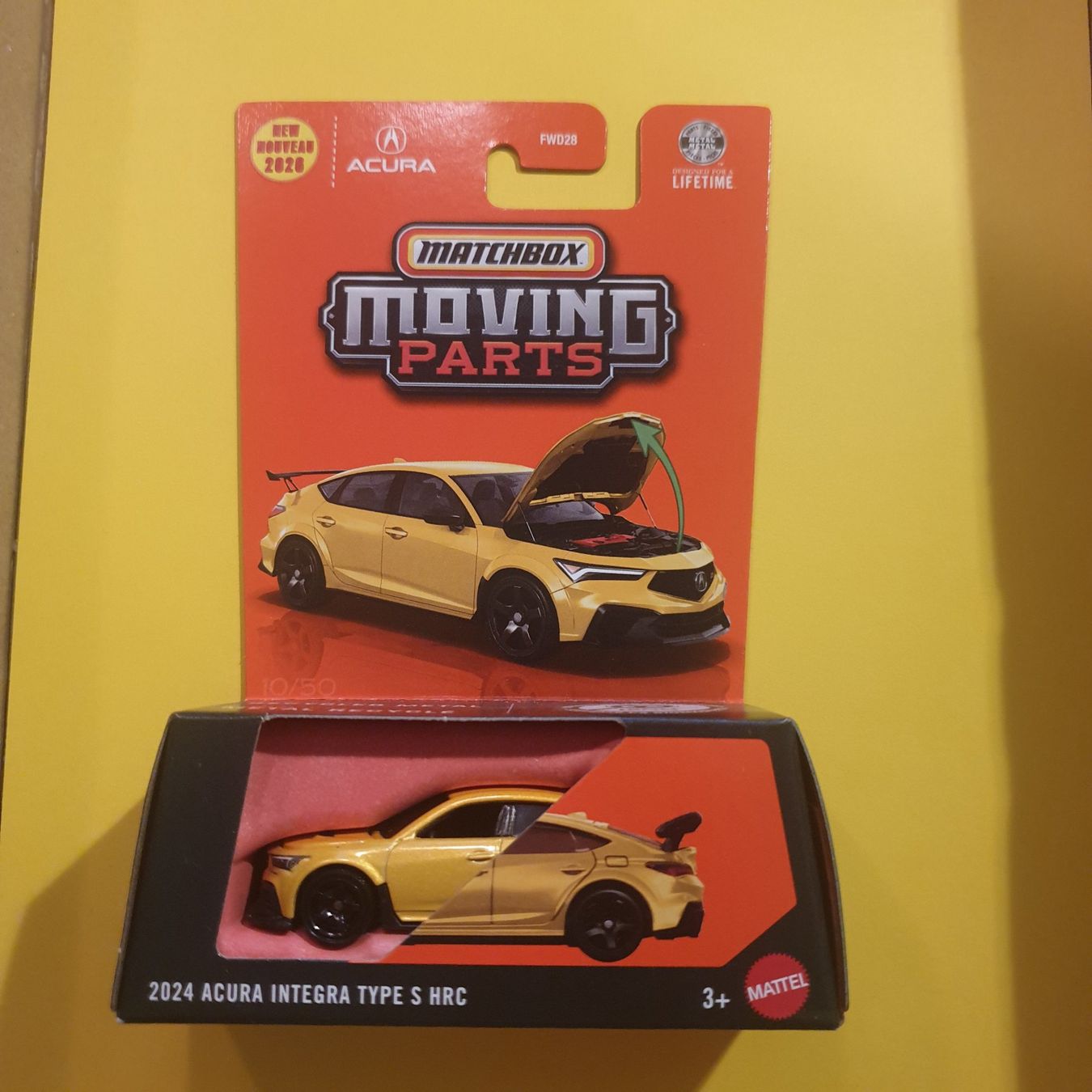 Matchbox Modellini d'auto: Matchbox 2024 ACURA INTEGRA TYPE S HRC – Nuovo e nell'imballaggio originale da Oftringen venduto da Rotor