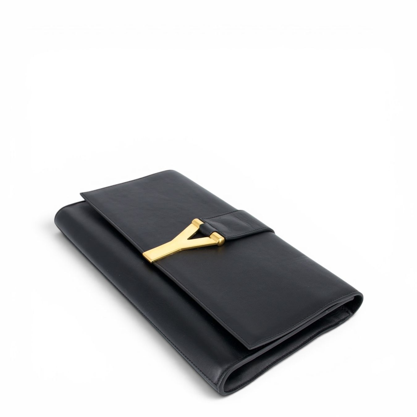 Saint Laurent Borse da donna: Saint Laurent Chyc Clutch schwarz – Usato da Binningen venduto da Designerlabels 5