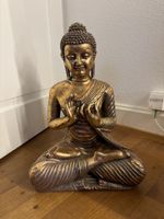 Buddha Figur Gold/Bronze-Look, toller Deko-Artikel, guter Zu