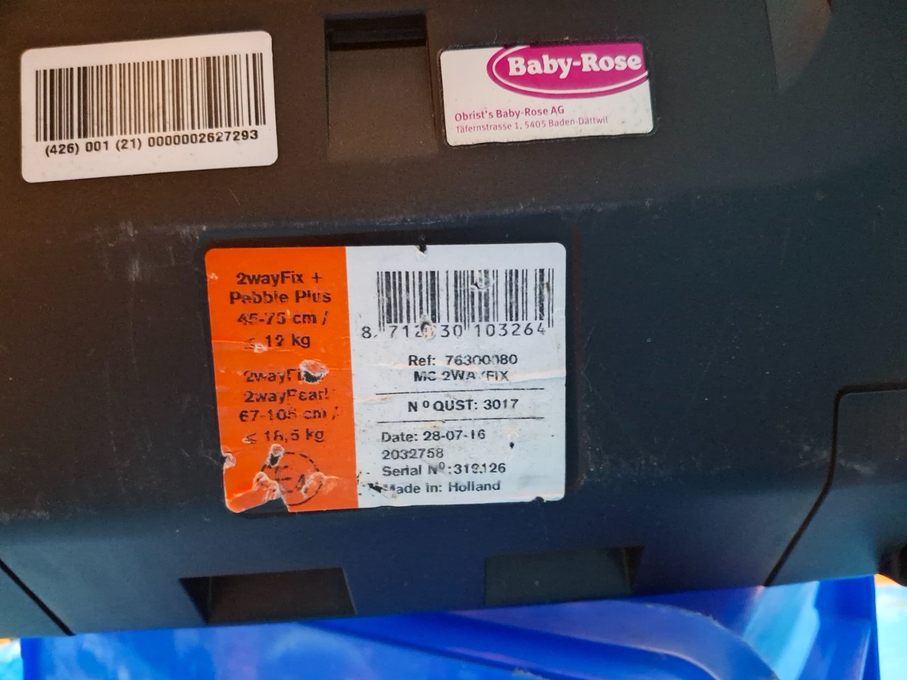 Seggiolini per auto: Maxi-Cosi Kindersitz (Isofix) – Usato da Altdorf UR venduto da maedi4852 2