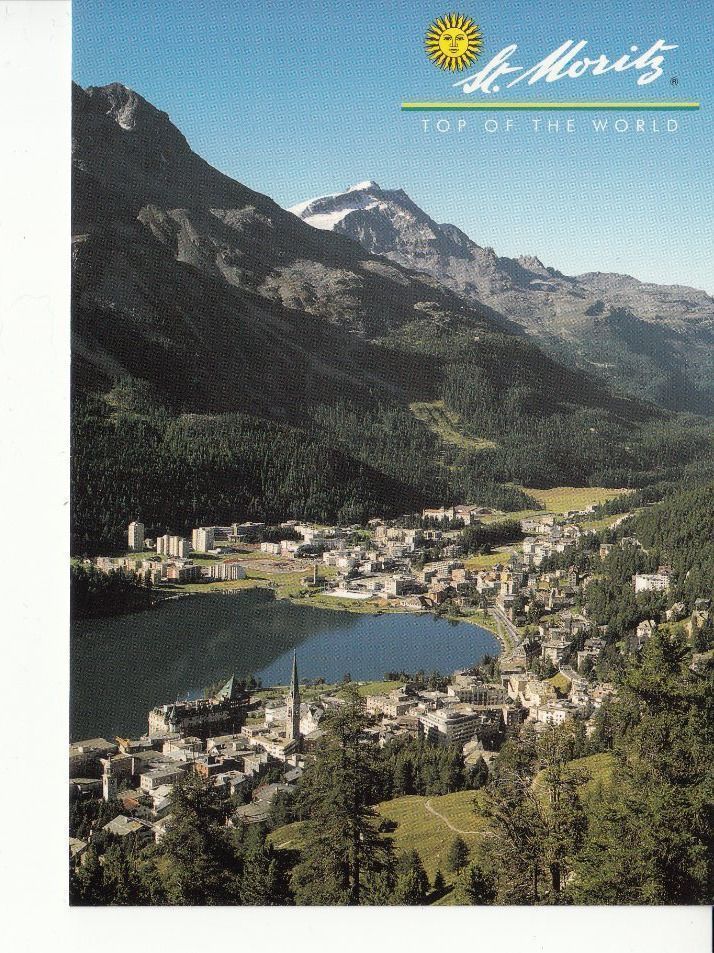 Cartoline postali: St. Moritz 6 um 1995 – Usato da Bürglen TG venduto da StampGraf