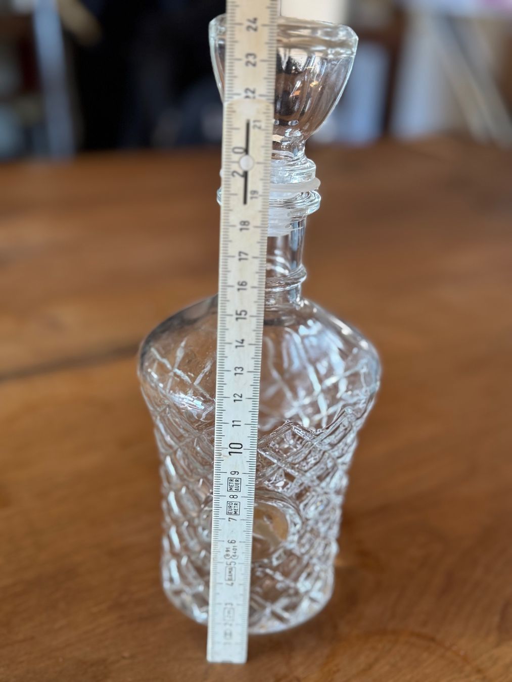 Caraffe: Glaskaraffe mit Stöpsel 5 dl – Usato da Burgdorf venduto da Tanthony 3