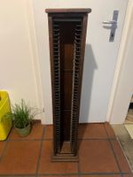 CD Ständer aus Holz mit Ornamenten gebraucht guter Zustand