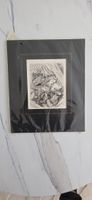 Original-Radierung Luc-Albert Moreau (1942) Baise m'encore 