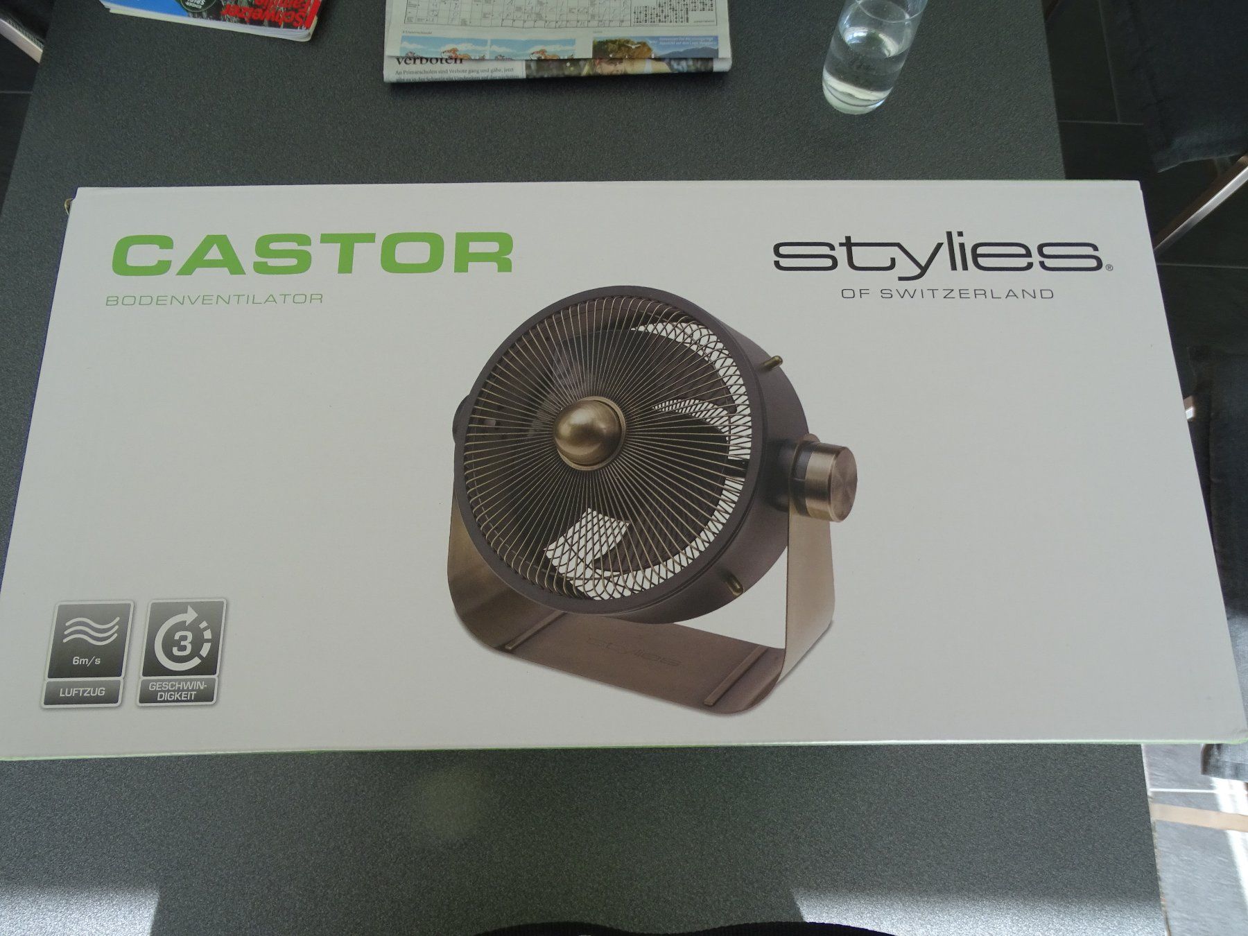 Ventilatoren: Ventilator Castor Styles – Neu und originalverpackt aus Grenchen von olma01
