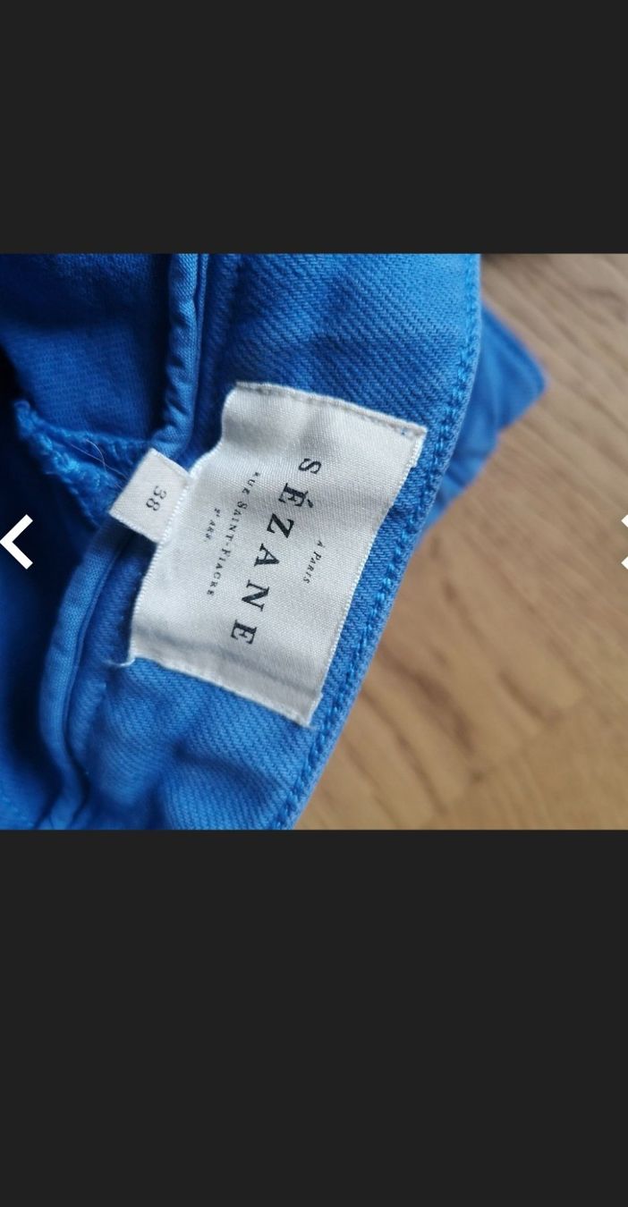 Sezane Pantaloni: Marino Crop Trousers neu Gr. 38 – Usato da Bern venduto da lenelowic 3