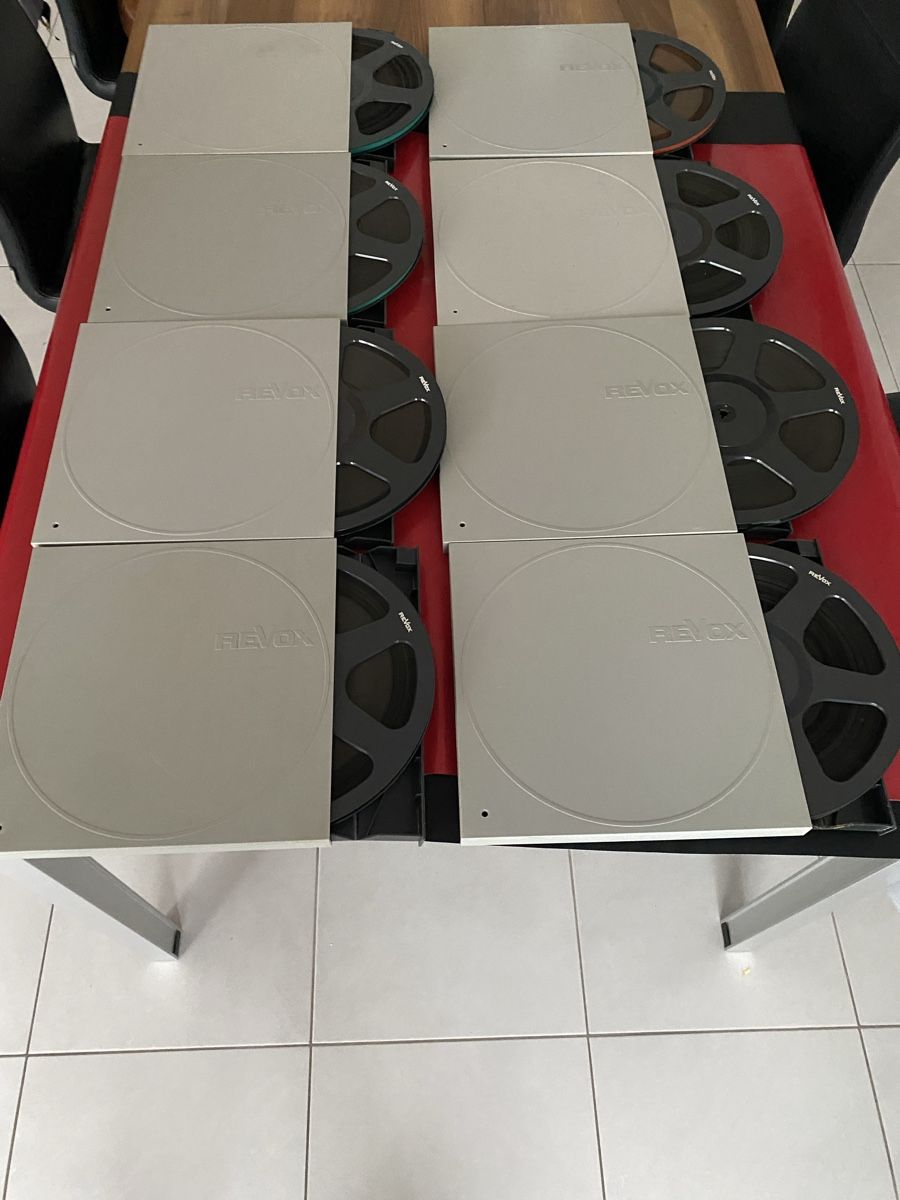 Revox Apparecchi a nastro: Revoxspulen 8 Stück – Usato da Luzern venduto da Harikan