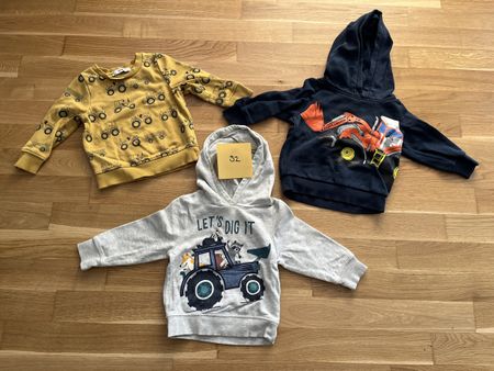 Pullover für Jungen (Grösse 92 / 3er Set)