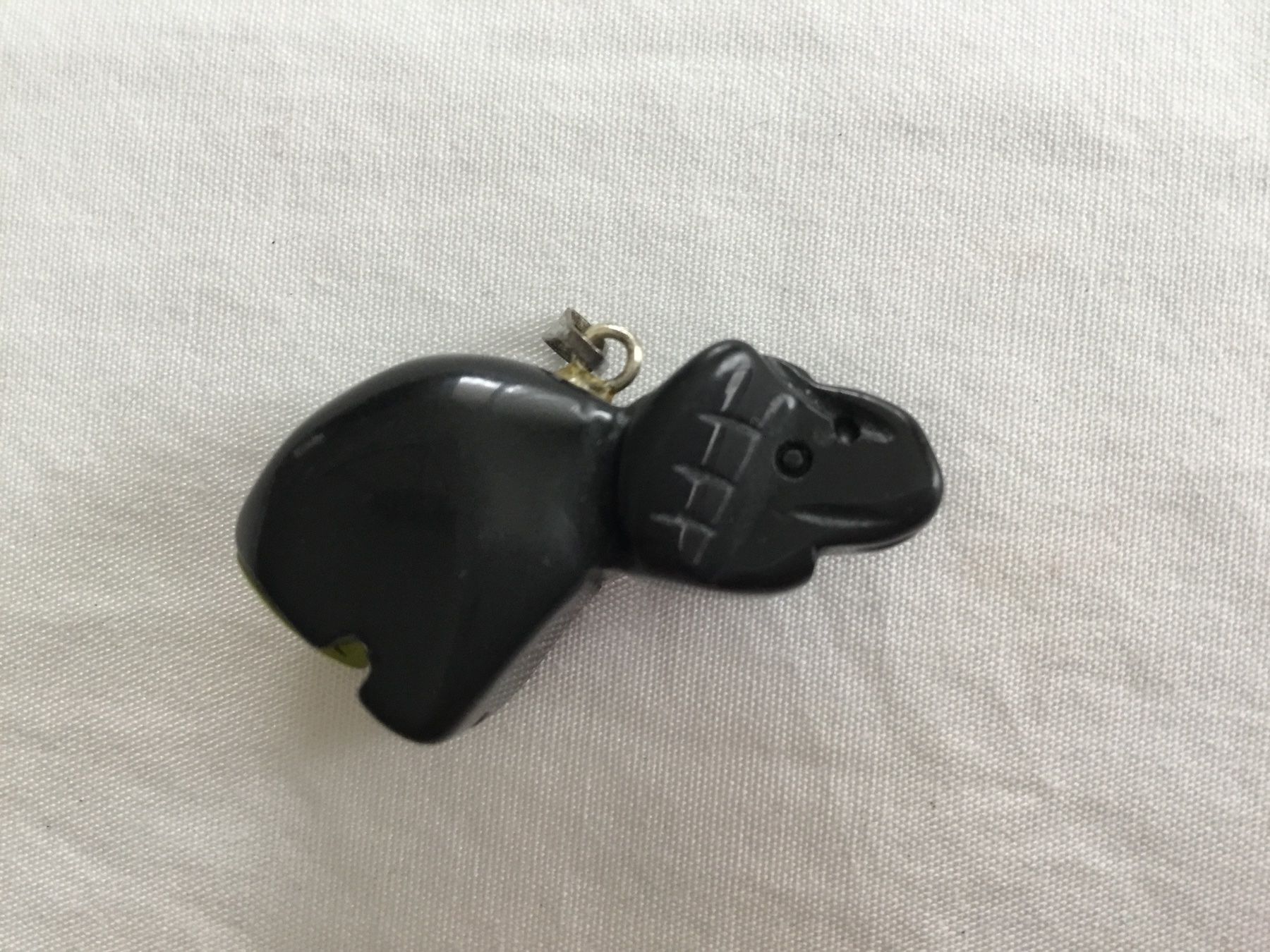 Mineralien & Heilsteine: Anhänger Elefant Onyx Heilstein – Neu und originalverpackt aus Doppleschwand von Fortuna5859 1