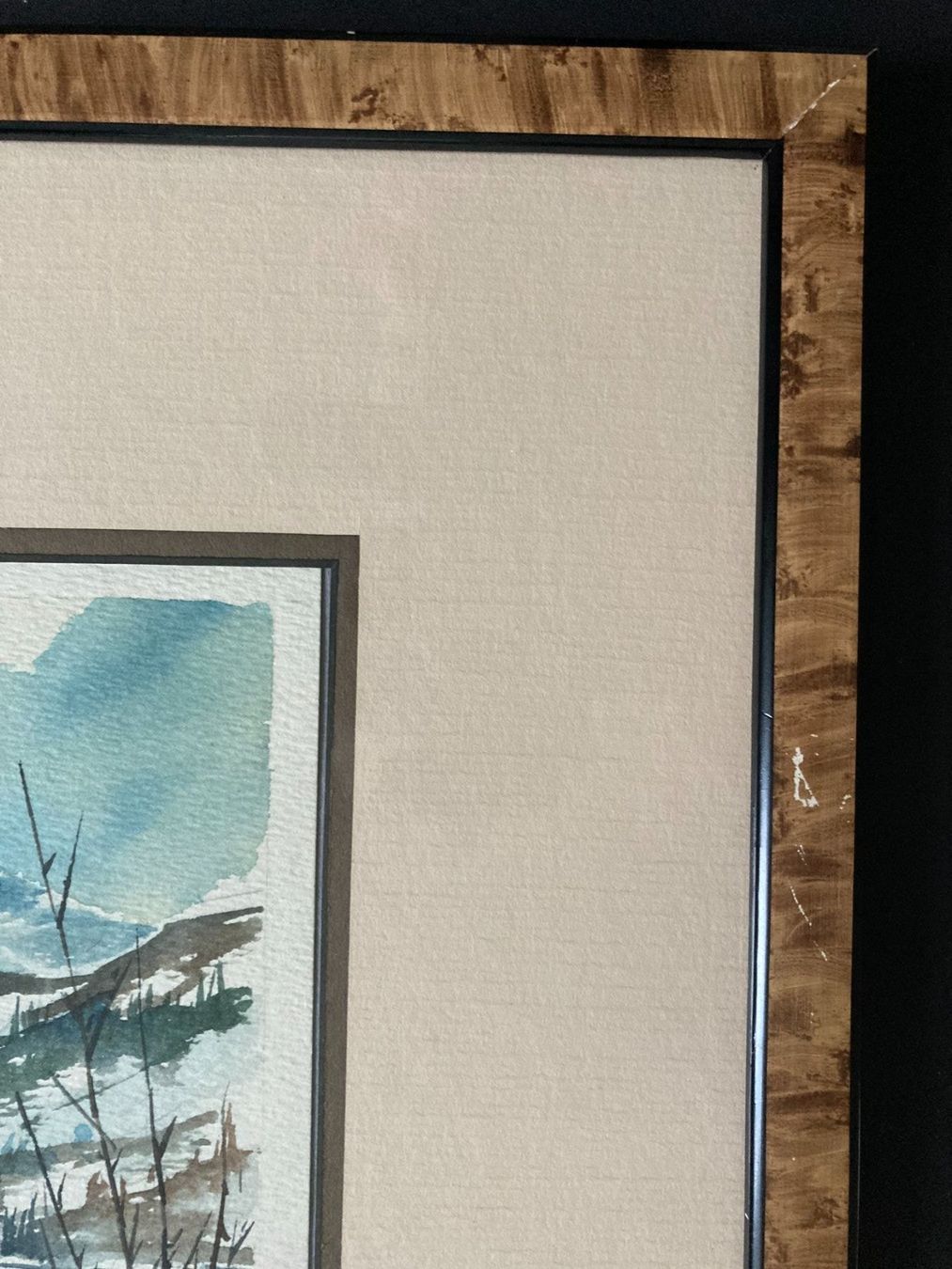 Gemälde: Gemälde von Alex Young Wasserlandschaft – Gebraucht aus Subingen von ArtBead 6