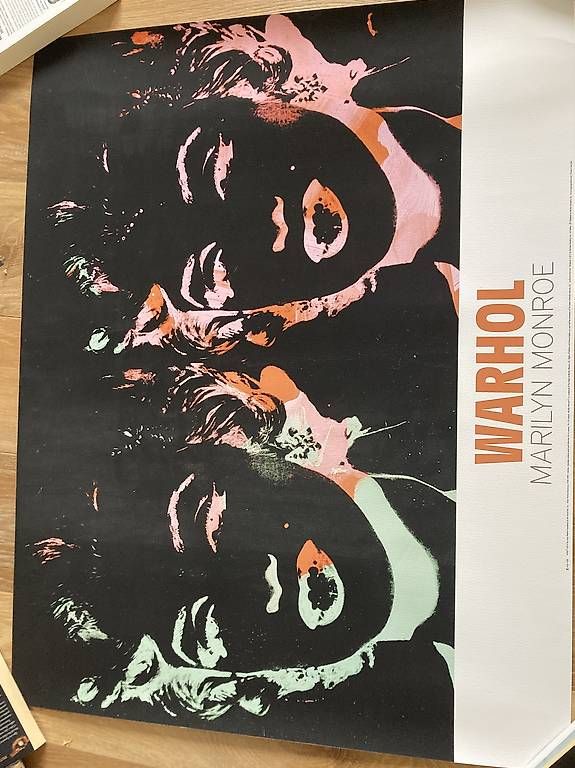 Foto & Immagini: Tableau poster Wahrol Marilyn neuf  – Usato da Denges venduto da chino37 1