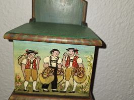 Alter Salzschrank orginale Appenzeller motive Handm.