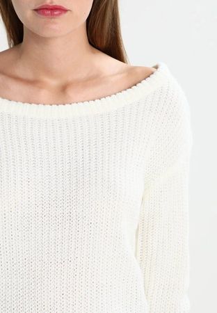 MISSGUIDED Damen Strickpullover Pull tricot M L off shoulder
