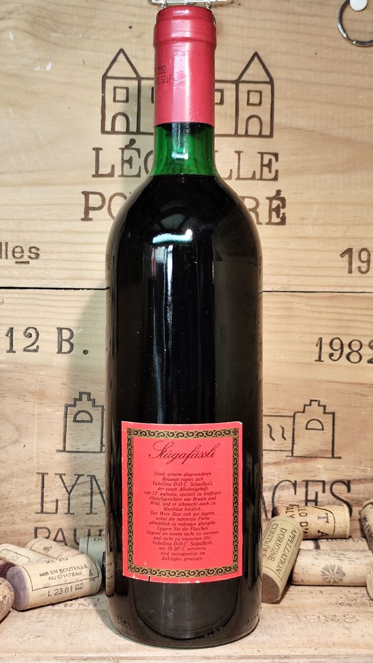 Vino: 1992 Stägäfässli Valtellina DOCG – Nuovo e nell'imballaggio originale da Büsserach venduto da Vintage-vins 1