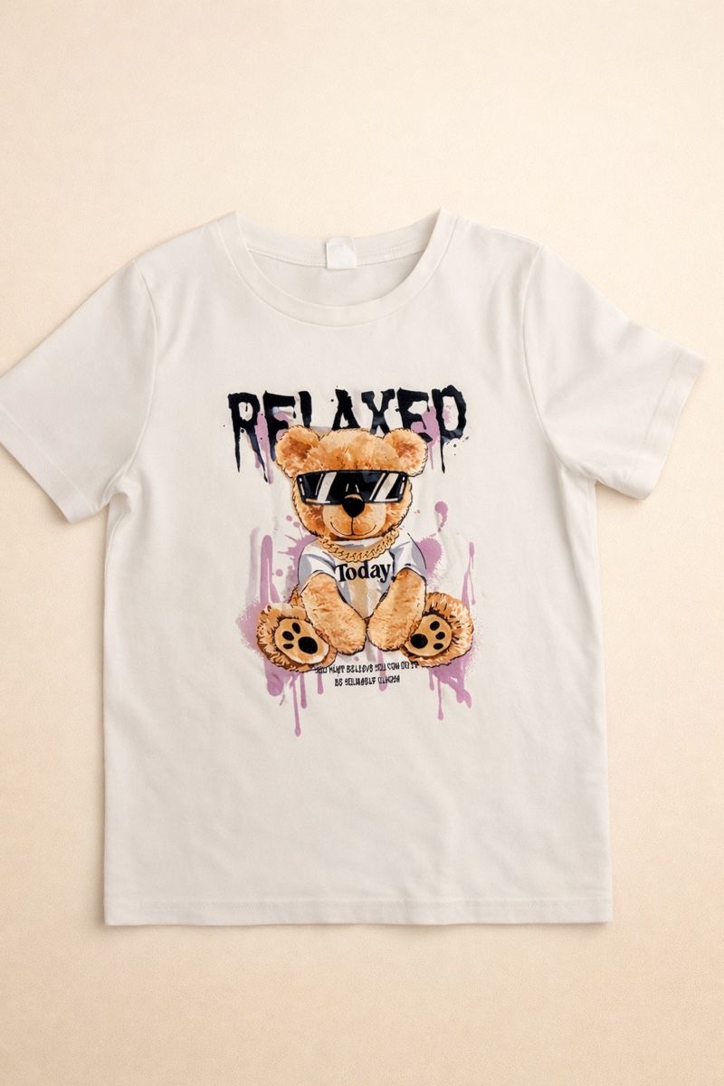 Camicie, T-shirt & Polo: T-SHIRT ENFANT OURS – Nuovo (secondo la descrizione) da Lausanne venduto da mar_6snp 1