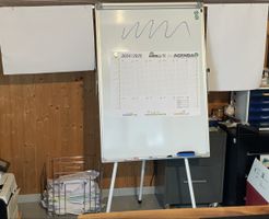 Whiteboard mit Standfuss neuwertig