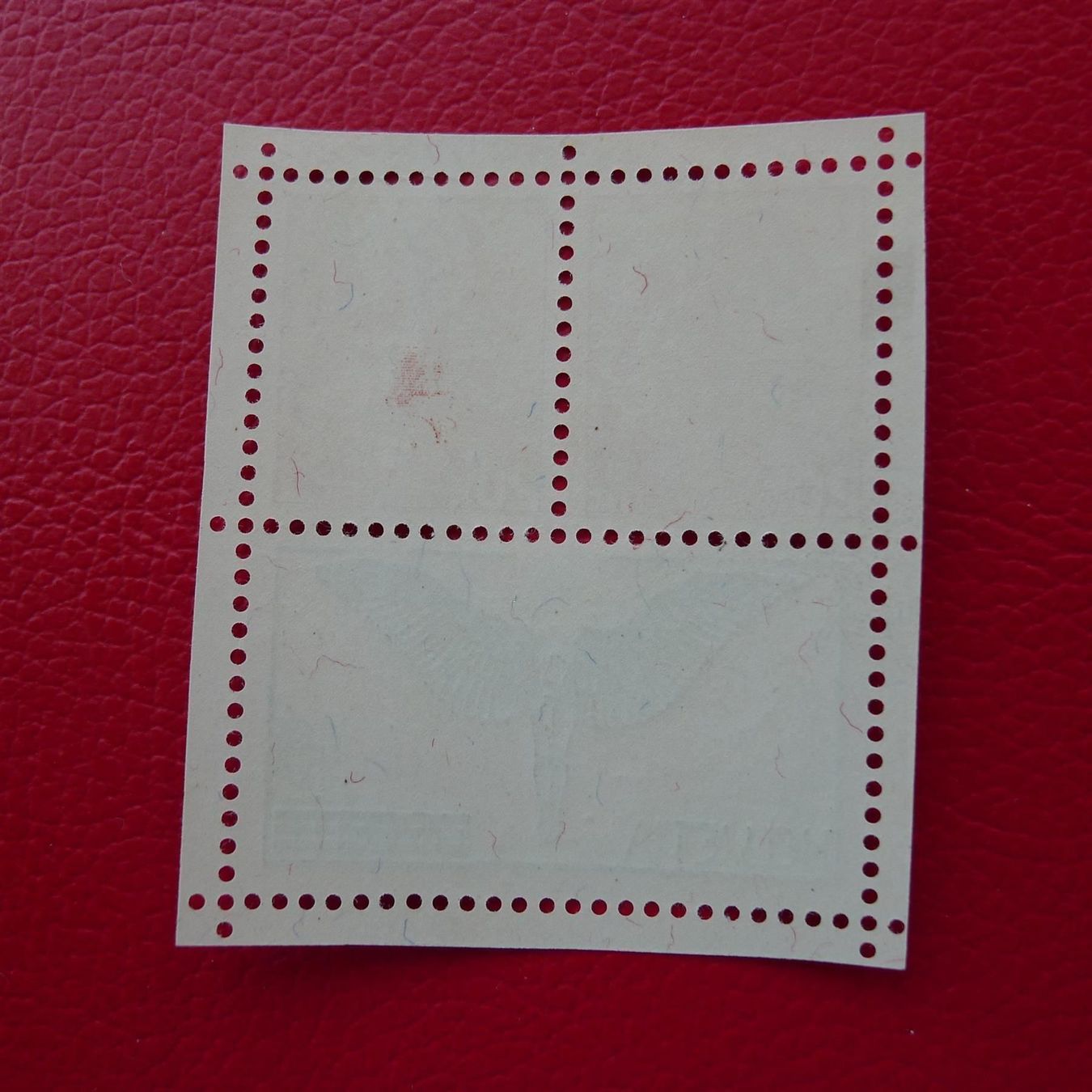 Tous les timbres: 1938: W11, ** postfrischer AUSSCHNITT, Kat: 70.-+ – D'occasion à Sursee par Luzernerraute 1