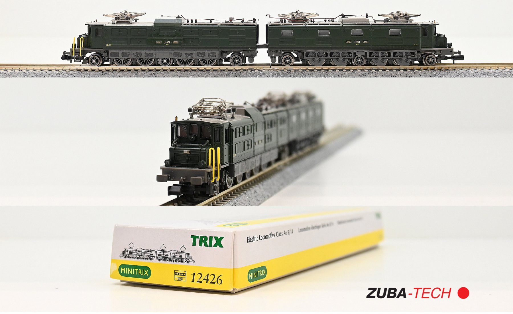 MINITRIX N SBB Ae8/14 11801 鉄道模型 MINITRIX N SBB Ae8/14 11801