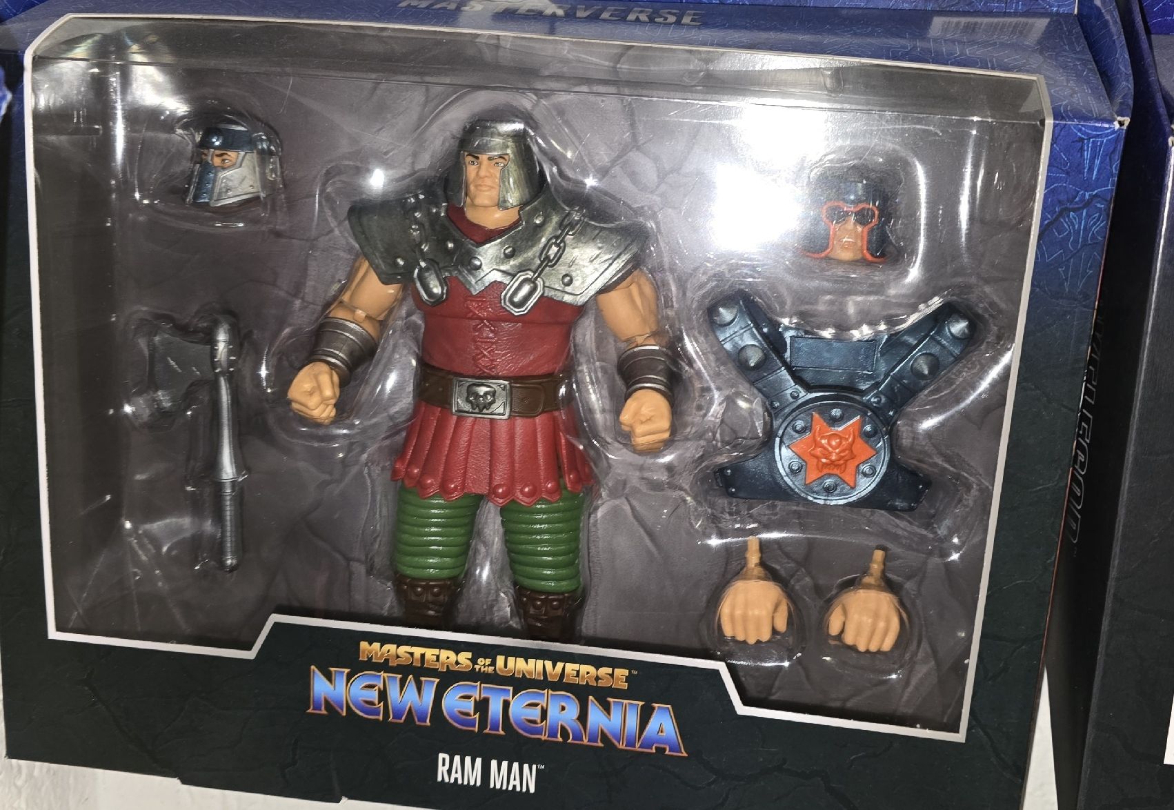 Masters of the Universe Statuette: Motu Masterverse Ram Man – Nuovo e nell'imballaggio originale da Rüti ZH venduto da rolinator2000