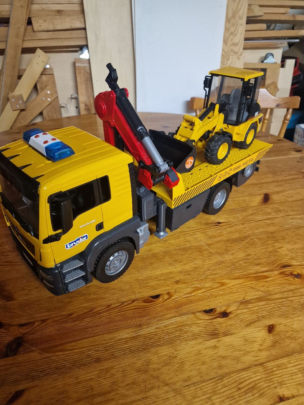 Bruder Giocattoli: Playmobil Abschleppwagen mit Bagger – Usato da Herzogenbuchsee venduto da ioa_zcm6 3