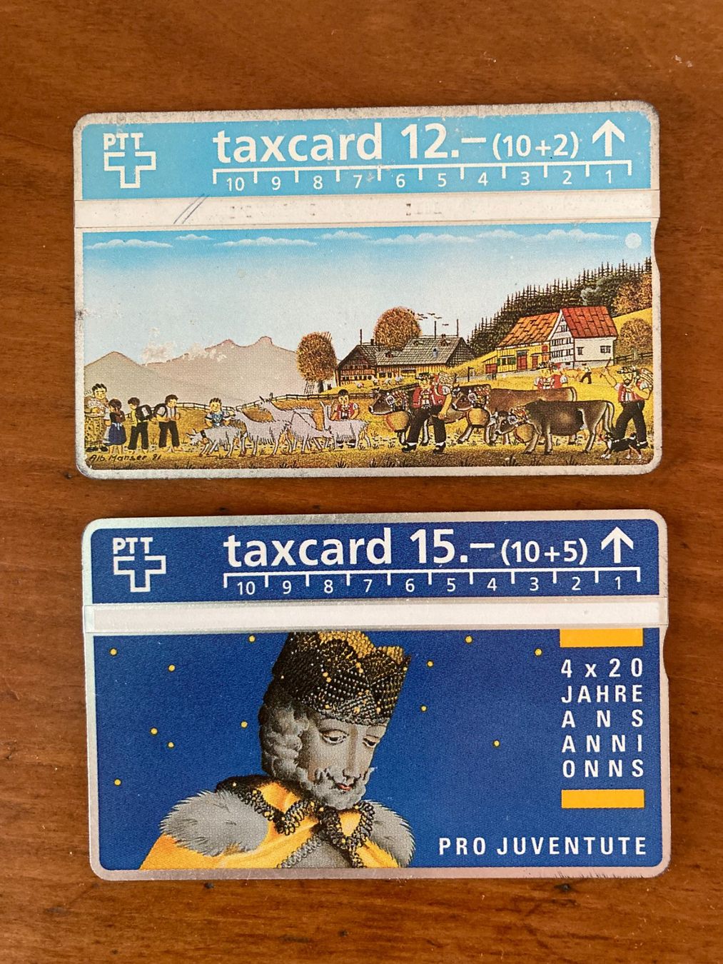 Schede telefoniche: 2 Taxkarten Telefonkarten – Usato da Subingen venduto da ArtBead