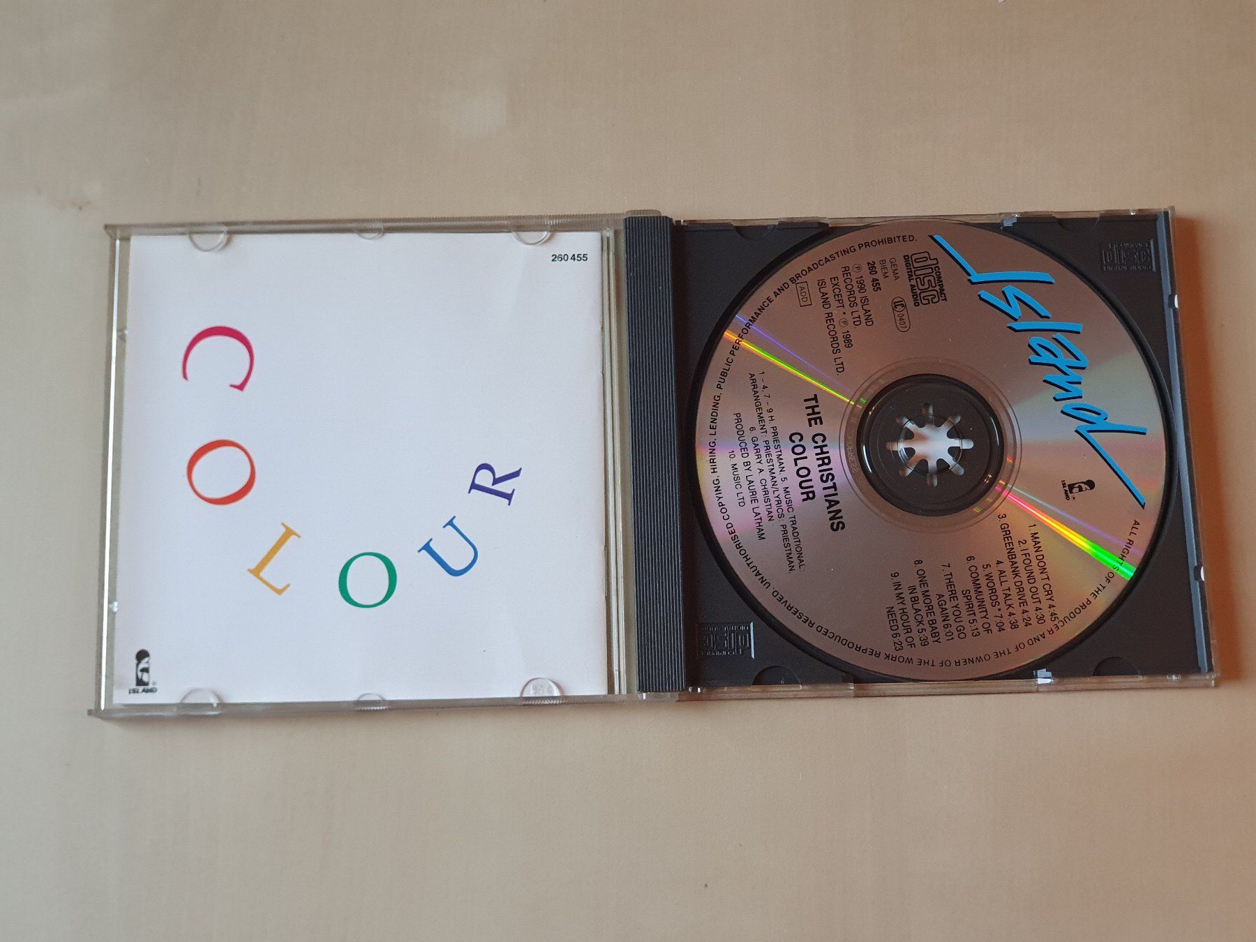 CD: The Christians Colour – Usato da Stansstad venduto da collectorsshop 2