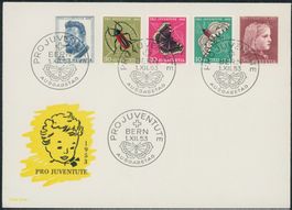 1953 - Pro Juventute - Ersttagsbrief FDC ET