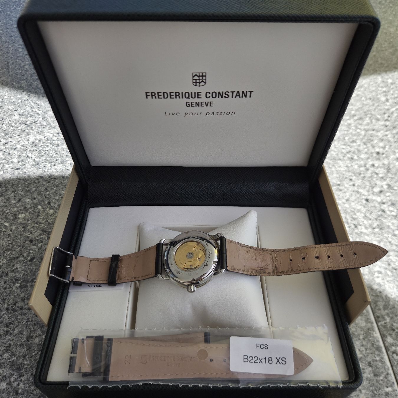 Frederique Constant Orologi: Frédérique Constant Classic Heart Beat – Usato da Cossonay-Ville venduto da JD-H 3