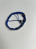 Blaues Freundschaftsarmband