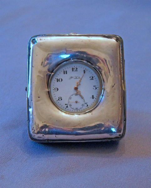 Wandhalterungen: Authentischer Taschenuhrhalter aus Silber datiert 1864 – Gebraucht aus Geroldswil von ARTEFACTO