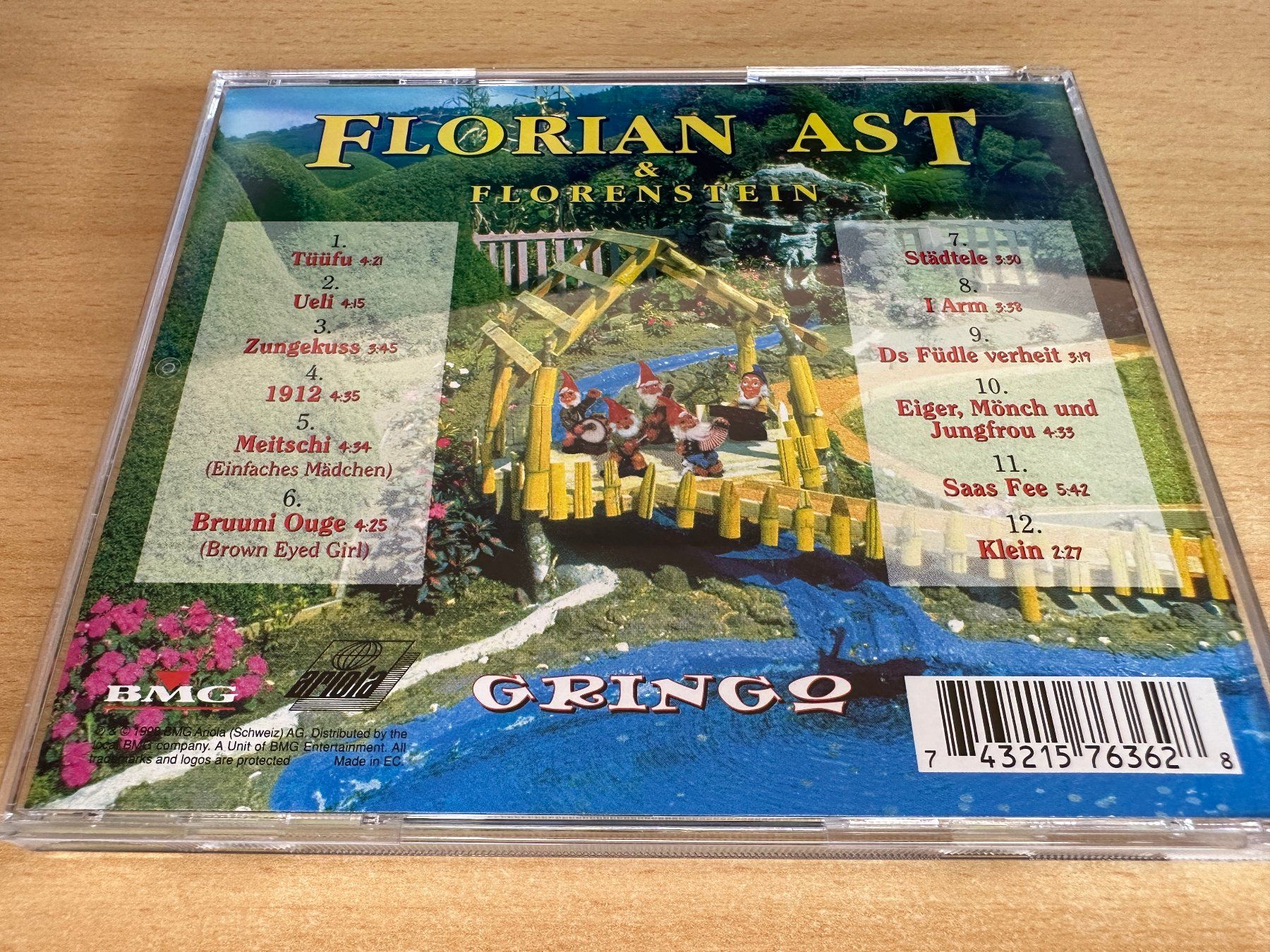 CD: Florian Ast & Florenstein – Gringo – Usato da Rikon im Tösstal venduto da Alpenmutz 1