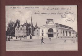 VEVEY - Château et Casino - 1926 // pli d'angle //