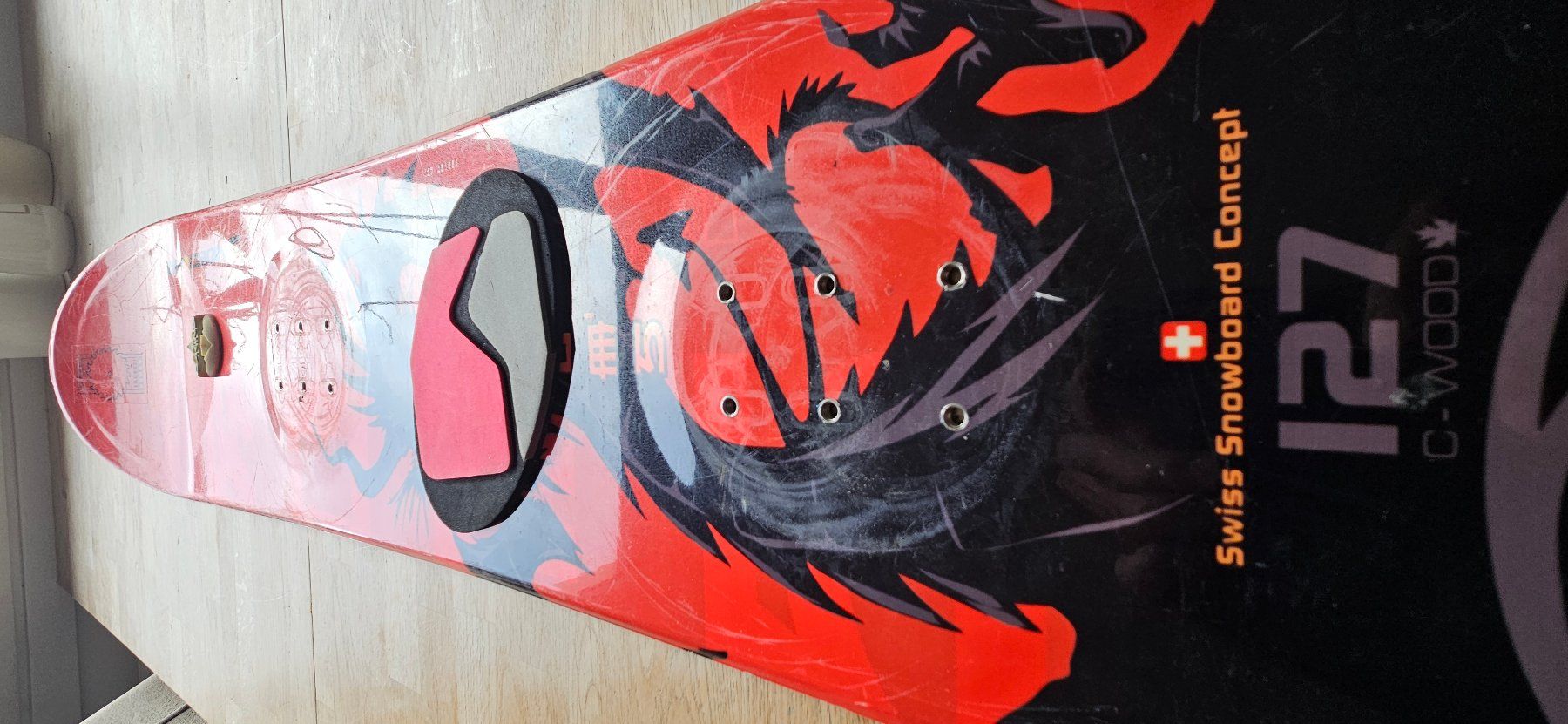 Nidecker Board: Snowboard Nidecker 127cm ohne Bindung – Usato da Thörishaus venduto da Woelfli3000 2