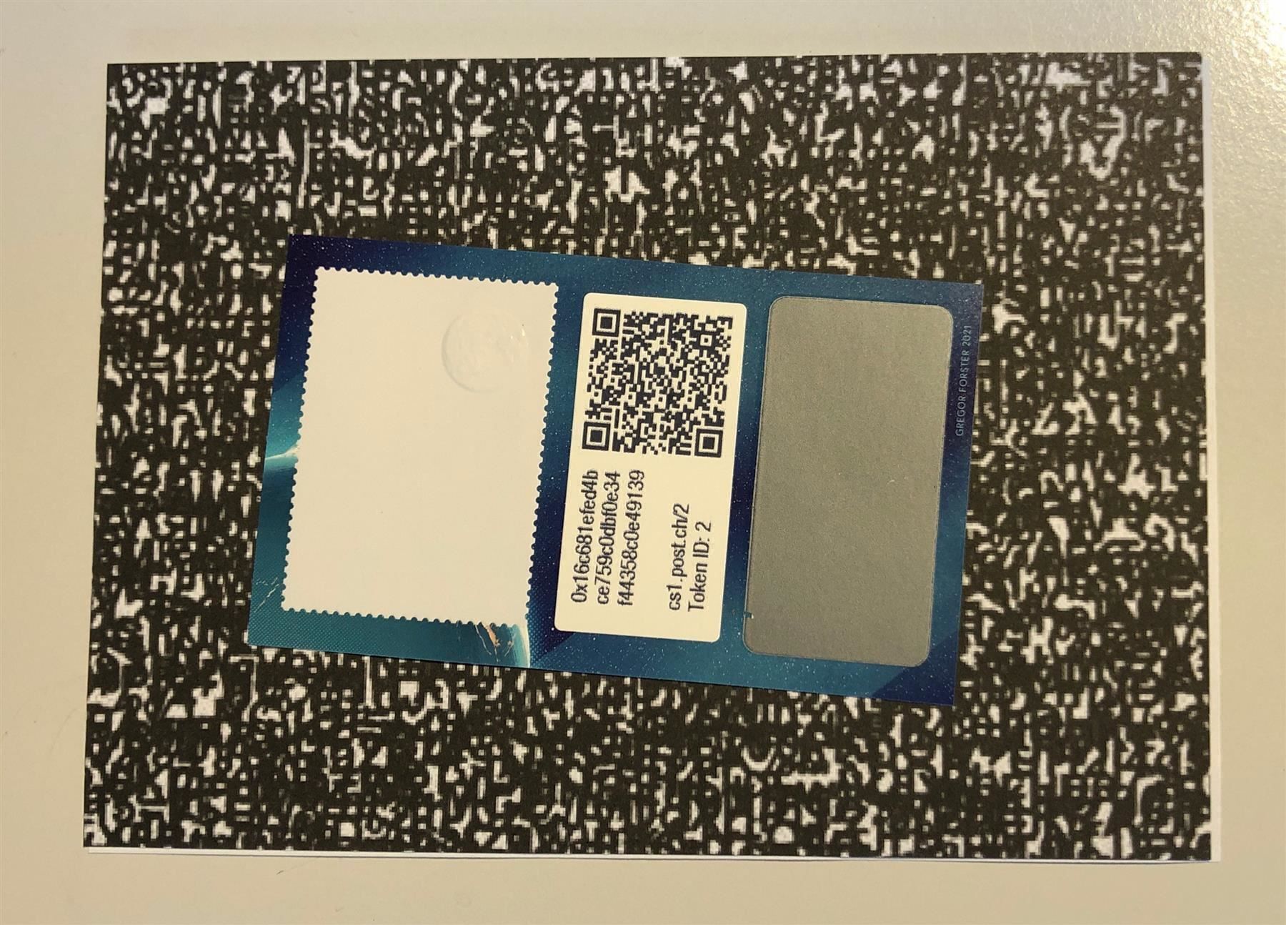 Tutti i francobolli: FDC Swiss Crypto Stamp, ID2, VOLL-ET – Usato da Lufingen venduto da Rac0 1