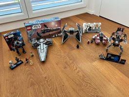 LEGO Star Wars Lot – 6 Sets inkl. Sith Infiltrator 75383