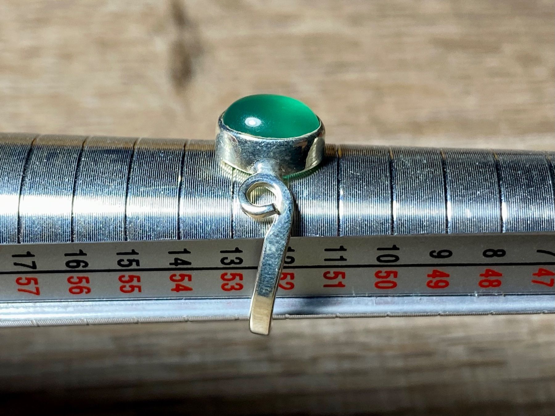 Anelli: Grüner Achat - orientalischer 925 Silber Ring – Nuovo e nell'imballaggio originale da Laax venduto da Kiki_Kingdom3 5