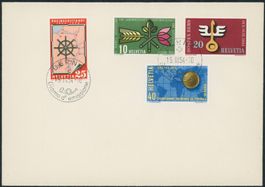 1954 - Werbemarken - Ersttagsbrief FDC ET - italienisch · it