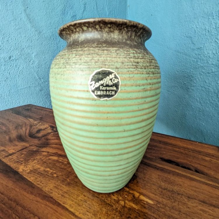 Vase Zangger & Cie. Keramik Embrach 50er Vintage Rar | Kaufen Auf Ricardo