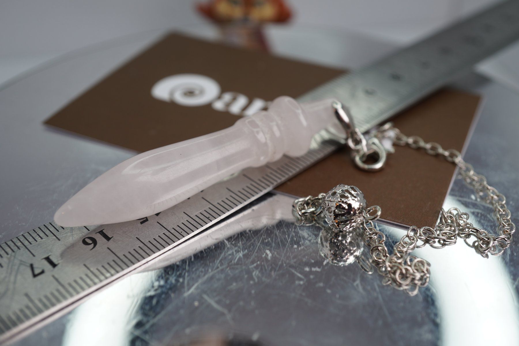 Minerali & Pietre curative: Rosenquarz     Pendel     ab 1.-  Auktion – Nuovo e nell'imballaggio originale da Eschenbach SG venduto da topstone 4