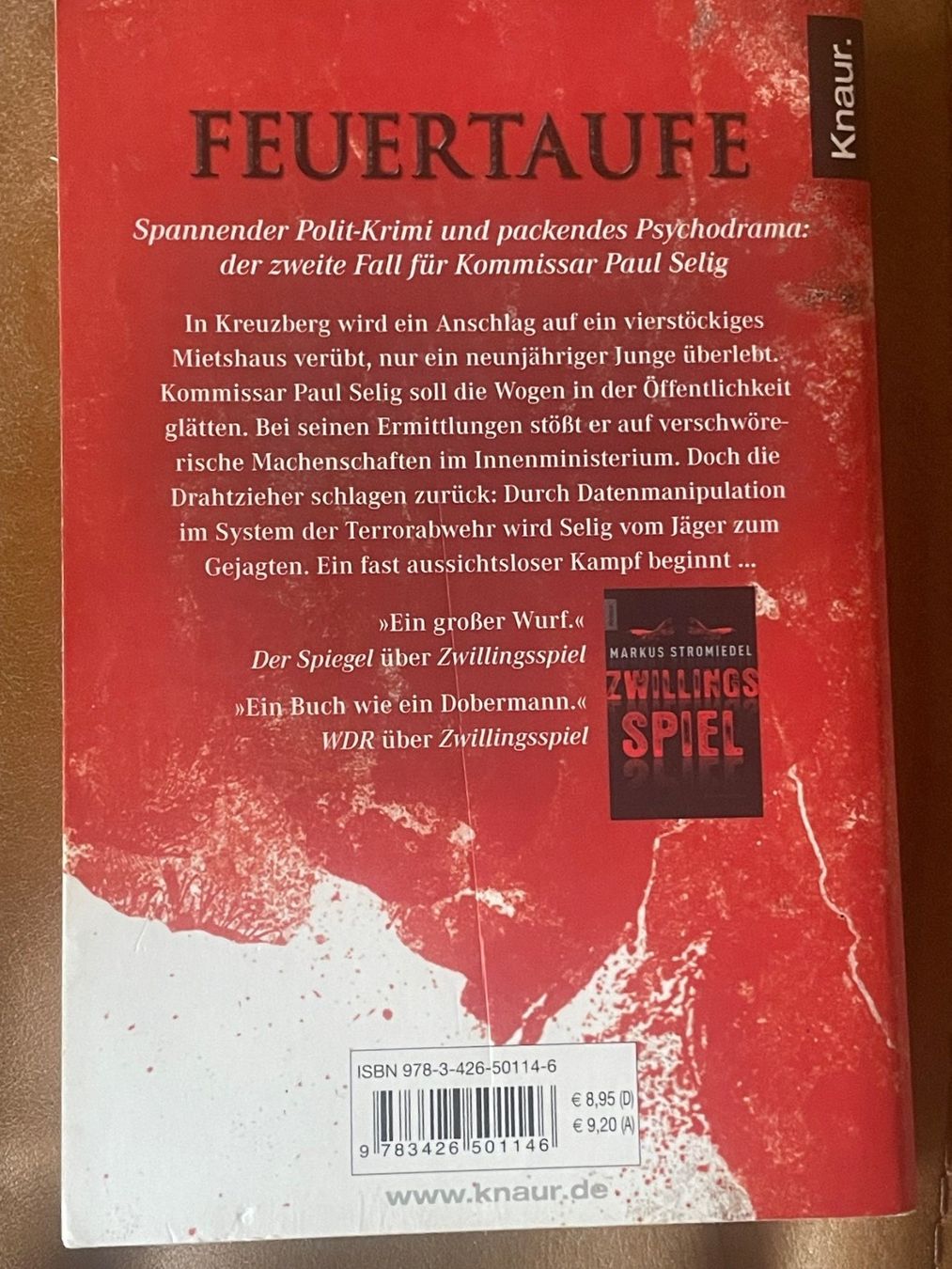 Libri: Feuertaufe - Markus Stromiedel – Usato da Oberiberg venduto da Cheyha 1