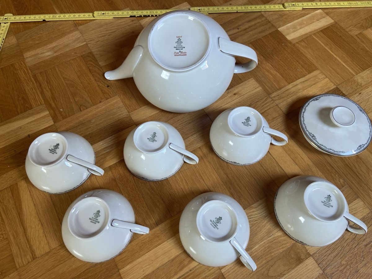 Set di piatti: Teeservice Bavaria Tischenreuth – Usato da Balgach venduto da Organisator 2
