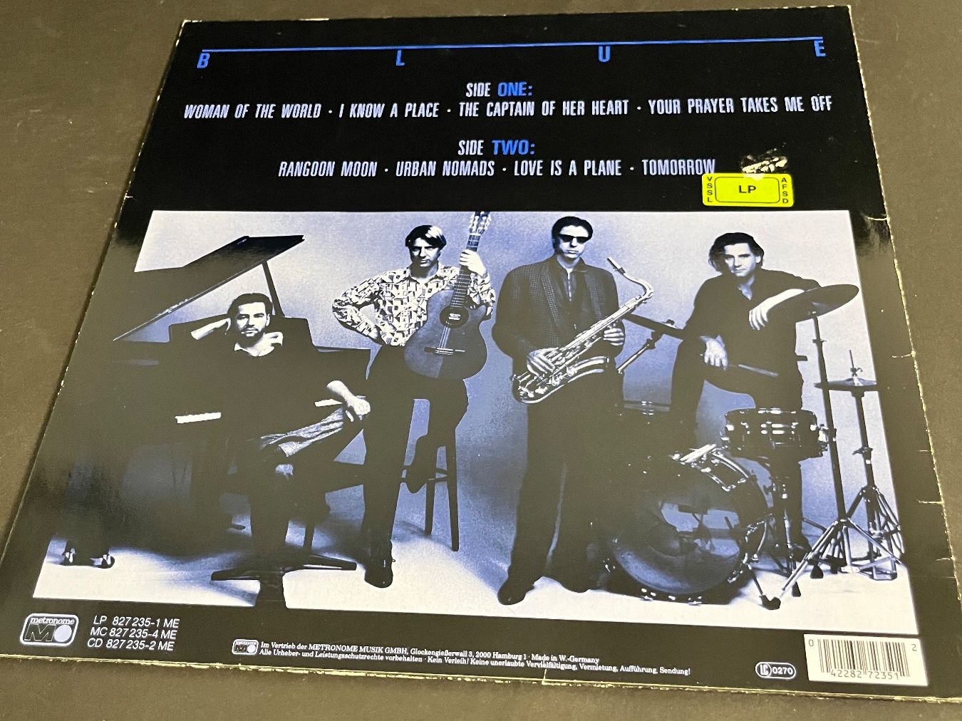 Schallplatten: DOUBLE Blue LP Vinyl Schallplatte – Gebraucht aus Uster von colmo 1
