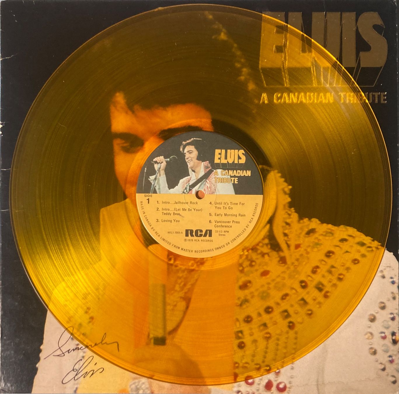 Dischi in vinile: ELVIS PRESLEY - A CANADIAN TRIBUTE – Usato da Poliez-Pittet venduto da Newtown-Records