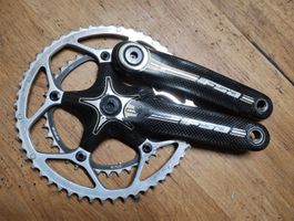 FSA Carbon Rennvelokurbeln - 53/39T - BCD130 Lochkreis