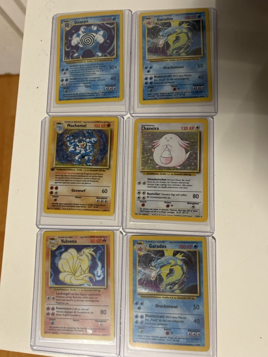 Pokémon Carte collezionabili: Pokemon Baset Set DE - 6 Holo Karten – Usato da Grossaffoltern venduto da M1KL
