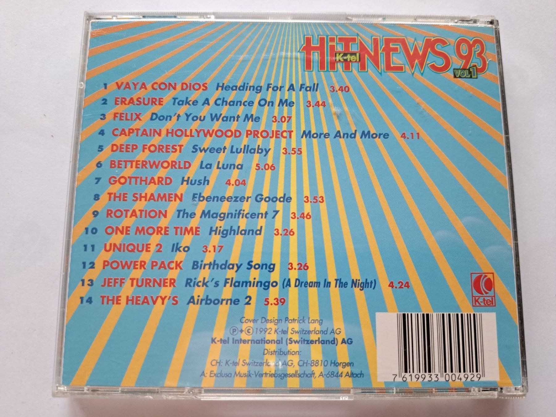 CD: Cd Hit News 93 - Volume 1 – Usato da Pully venduto da bro_n52j 1