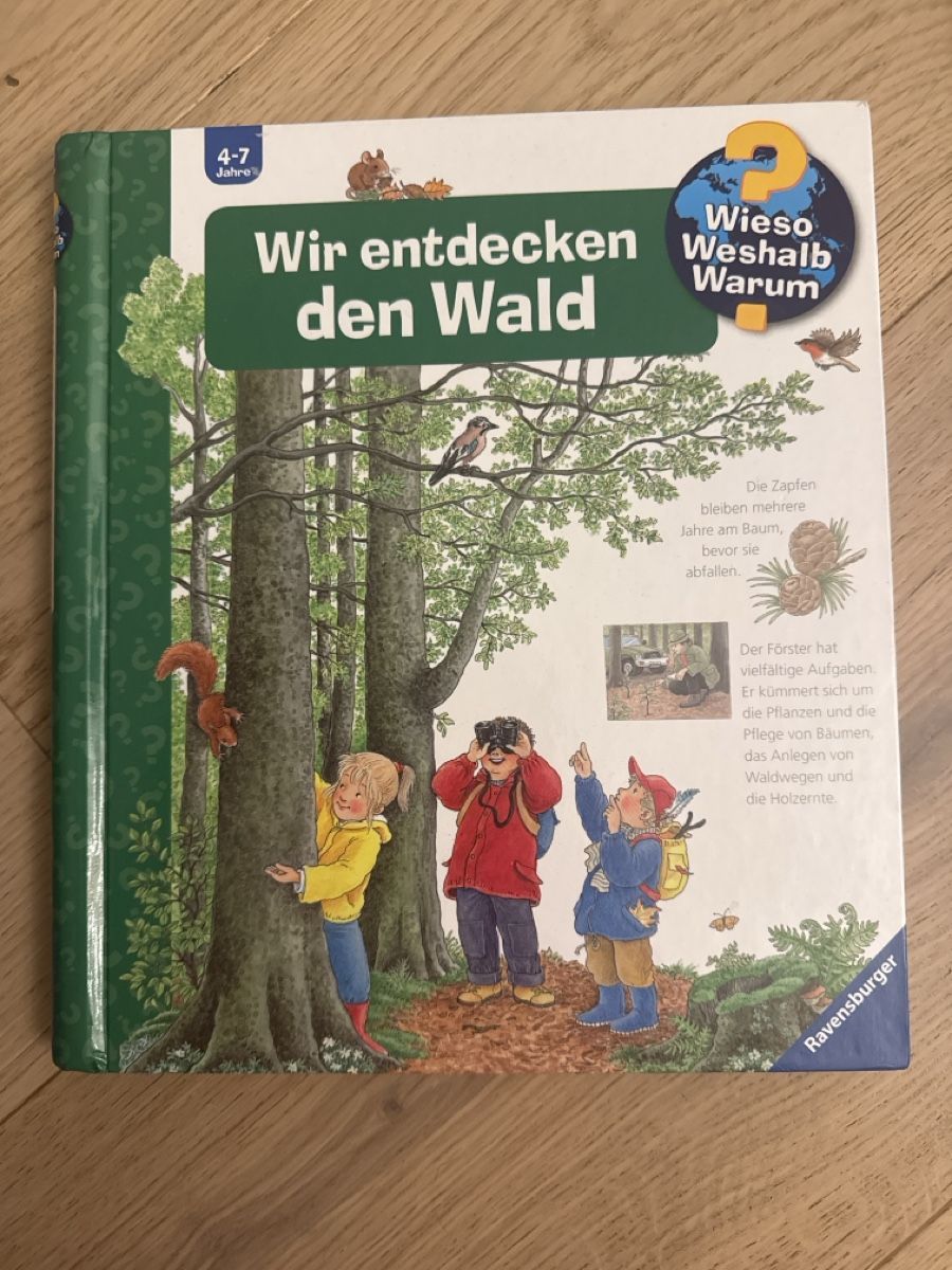 Libri: Buch Wir entdecken den Wald Ravensburger 4-7 Jahre – Usato da Zollikerberg venduto da juneja79