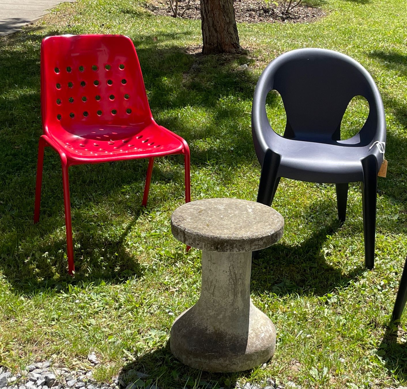 Stühle: Bermuda Gartenstuhl rot – Gebraucht aus Zürich von starch.studio 2